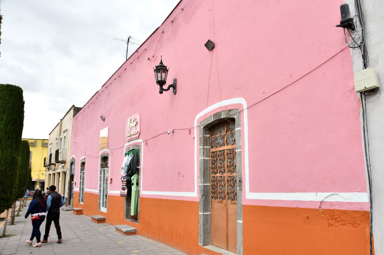 Reconoce Ayuntamiento de Huamantla colaboración de los comerciantes para mejorar la imagen urbana